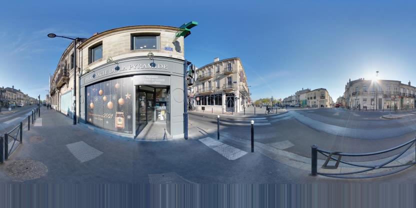 Visite virtuelle 360° de Pharmacie de la pyramide 2 à Bordeaux – Pharmacie – Webvisite