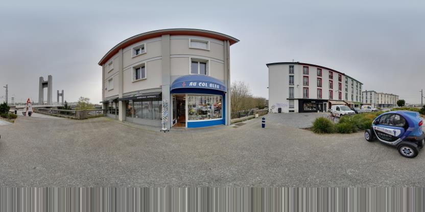 Visite virtuelle 360° de Au Col Bleu à Brest – Magasin de vêtements – Webvisite