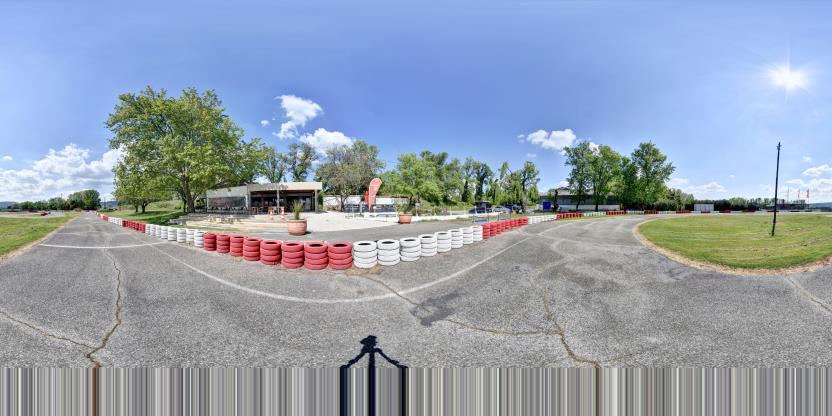 Visite virtuelle 360 de Mistral karting - Montélimar