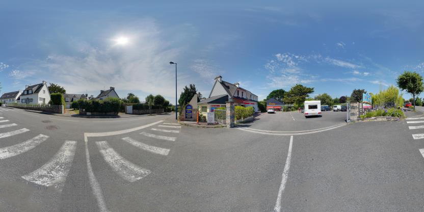 Visite virtuelle 360° de Camping de la Plage à Bénodet – Camping – Webvisite