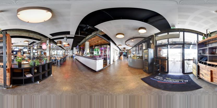 Visite virtuelle 360° de All Sports Café Rouen à Rouen – Restaurant – Webvisite