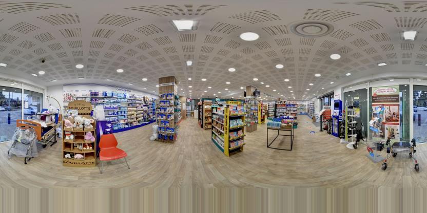 Visite virtuelle 360 de Aprium Pharmacie du Printemps - Saint-Denis-lès-Bourg