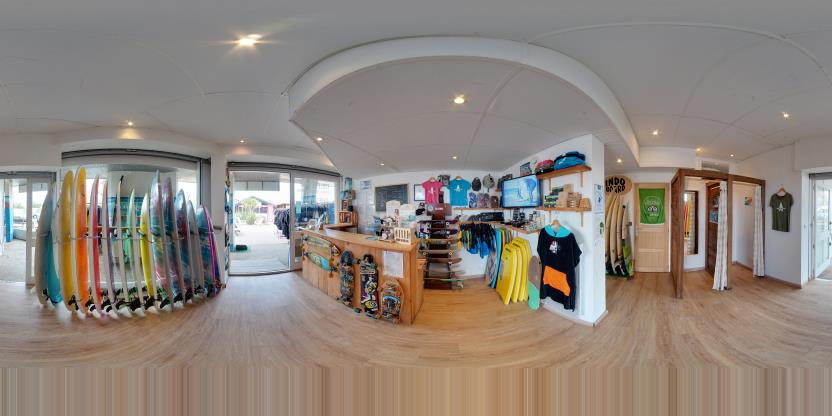 Visite virtuelle 360 de Boarding Mania Ecole de Surf - Seignosse