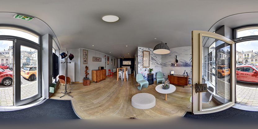 Visite virtuelle 360° de A Et B Conseil Immobilier à Troyes – Agence immobilière – Webvisite