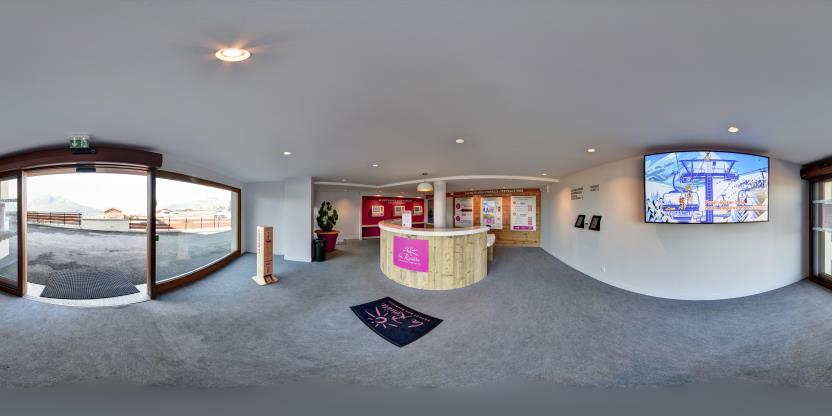 Visite virtuelle 360 de Domaine Skiable de La Rosière - La Rosière