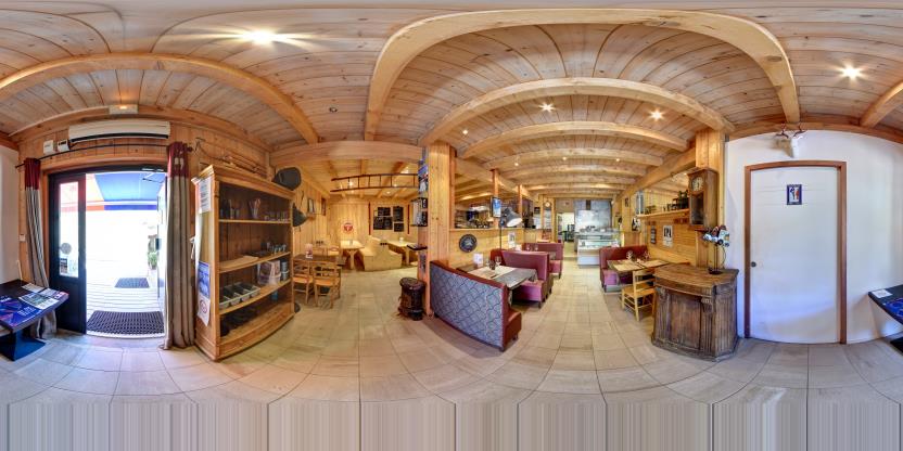 Visite virtuelle 360 de Le Chalet à Chamrousse – Restaurant – Webvisite