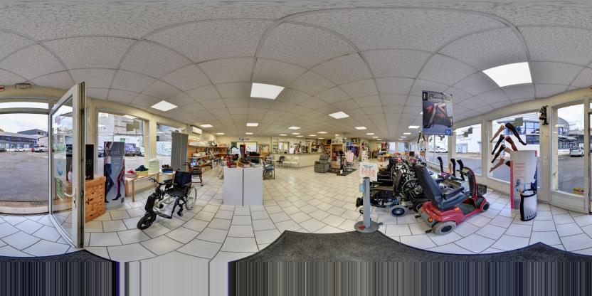 Visite virtuelle 360° de Orthopédie Mâconnaise à Charnay-lès-Mâcon – Magasin de matériel médical – Webvisite