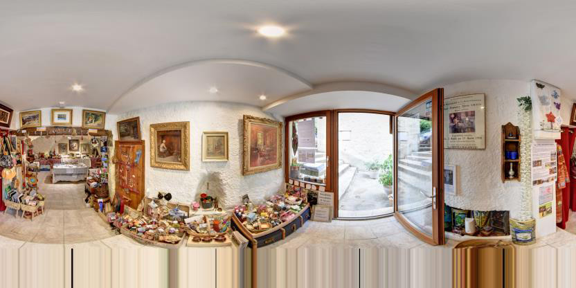 Visite virtuelle 360° de Le Cellier de Cornillon à Cornillon-sur-l'Oule – Épicerie fine – Webvisite