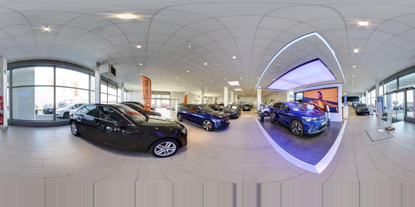 Visite virtuelle 360 de Volkswagen Le Havre Ets Touquet a Le Havre - Webvisite