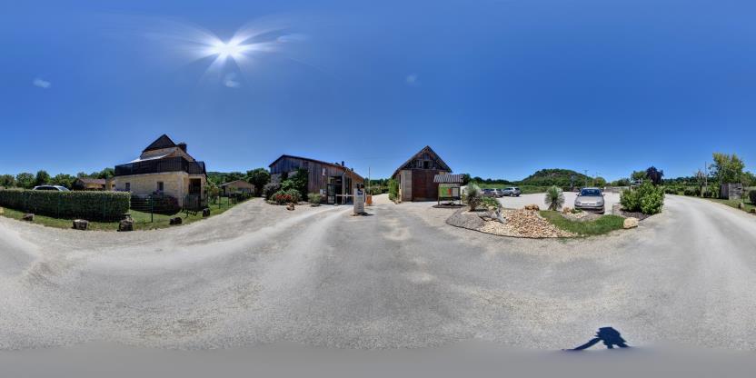 Visite virtuelle 360 de Flower Camping La Sagne a Vitrac - Webvisite