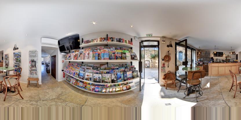 Visite virtuelle 360 de Le Café du Progrès - Menerbes