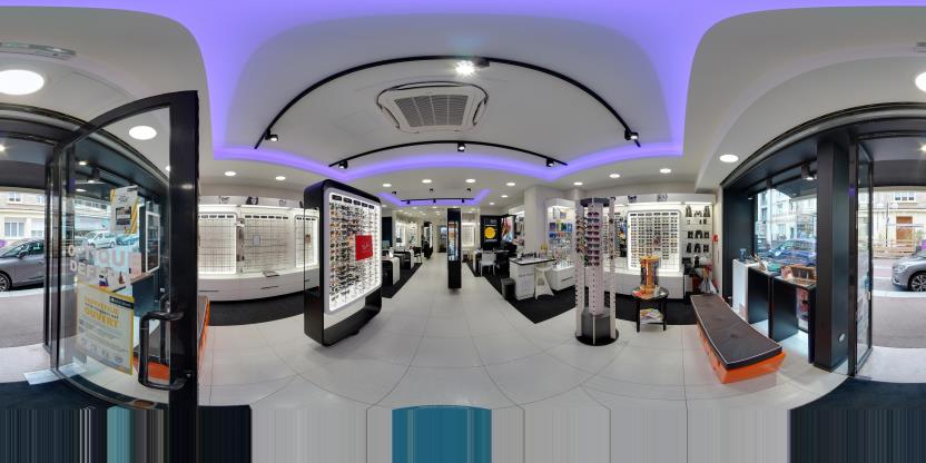 Visite virtuelle 360 de Optique Defert - Valognes