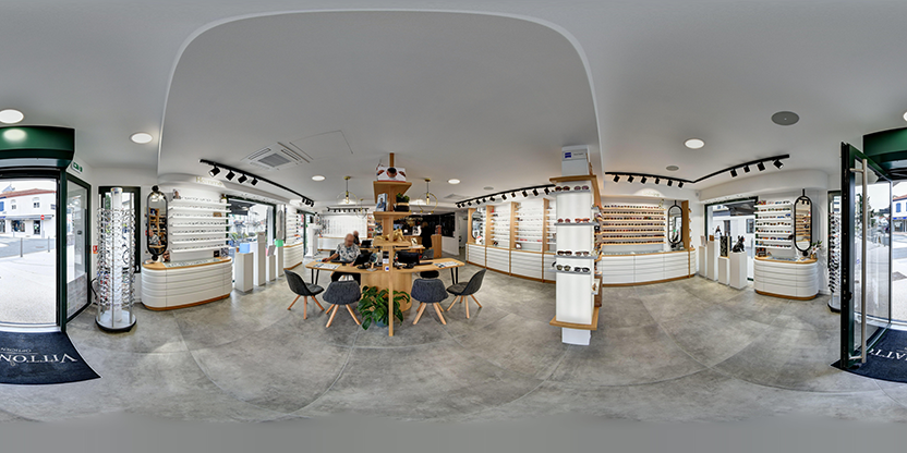 Visite virtuelle 360 de Vittonatto Opticiens - Capbreton