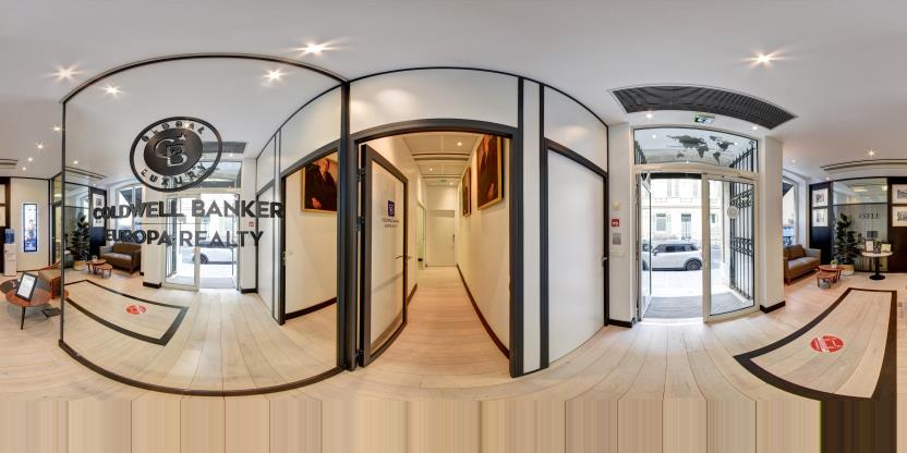 Visite virtuelle 360 de Coldwell Banker® Global Luxury Leading Realty Paris à Paris – Agence immobilière – Webvisite