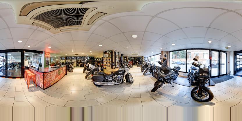 Visite virtuelle 360° de Harley-Davidson Paris Rive Gauche à Paris – Concessionnaire de motos – Webvisite