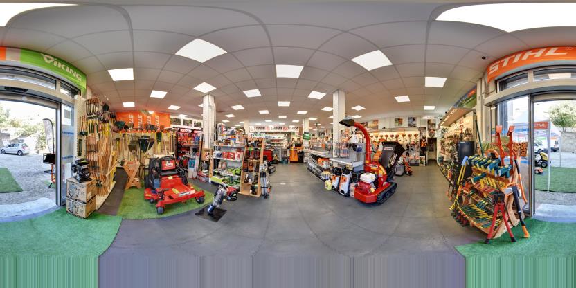 Visite virtuelle 360 de Centr'Auto à Bastia – Magasin de bricolage – Webvisite