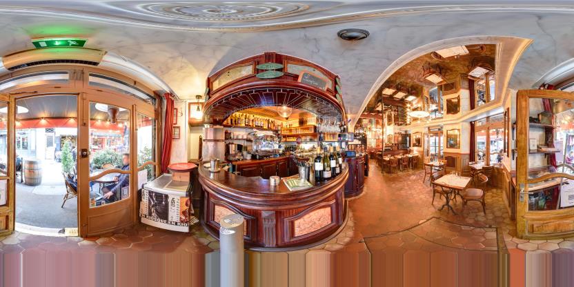 Visite virtuelle 360° de Le Pavé à Paris – Restaurant – Webvisite