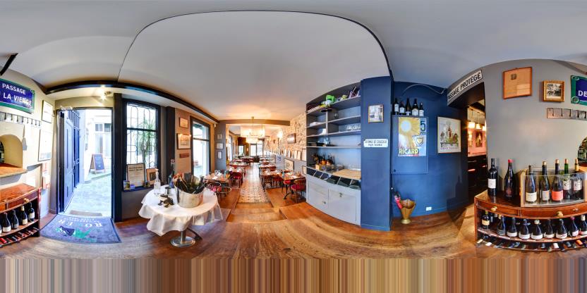 Visite virtuelle 360° de Roger la Grenouille à Paris – Restaurant – Webvisite