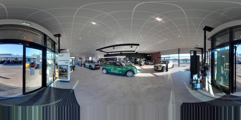 Visite virtuelle 360° de Latitude Automobiles à Quimper – Concessionnaire automobile – Webvisite