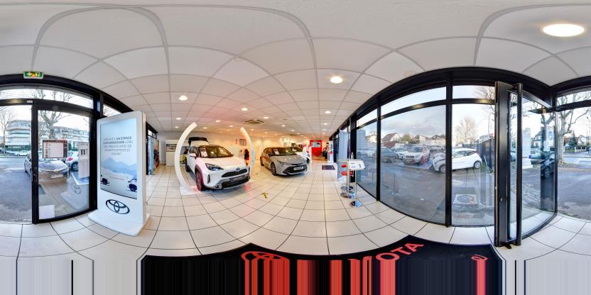 Visite virtuelle 360 de Toyota L'Hay-les-Roses a L'Hay-les-Roses - Webvisite