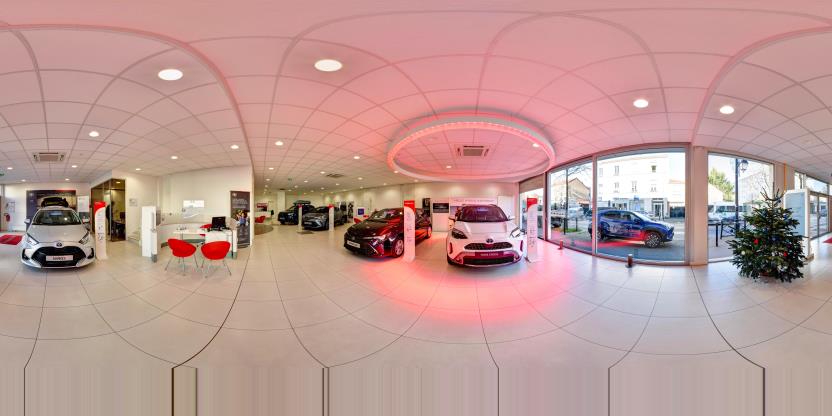 Visite virtuelle 360° de Toyota - Team Toy 94 - Saint-Maur-des-Fossés à Saint-Maur-des-Fossés – Concessionnaire automobile – Webvisite