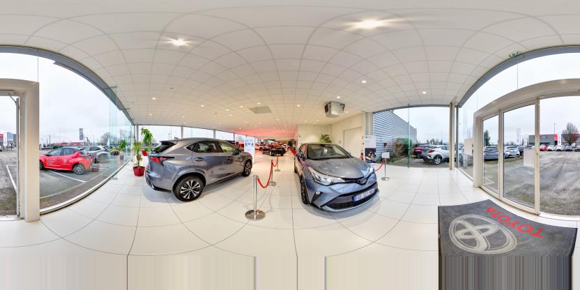 Visite virtuelle 360 de Toyota - Vallée - Barberey-Saint-Sulpice a Barberey-Saint-Sulpice en Aube - Webvisite