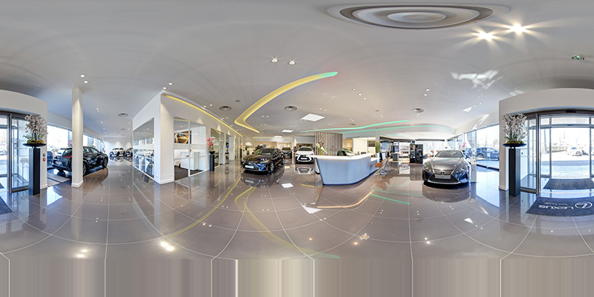 Visite virtuelle 360 de Lexus Team Toy Lille a Villeneuve-d'Ascq - Webvisite