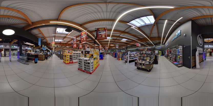 Visite virtuelle 360 de Hyper U - Romans - 2 à Romans-sur-Isère – Supermarché – Webvisite