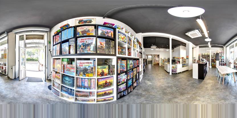 Visite virtuelle 360 de UltraJeux - Oberkampf à Paris – Magasin de jeux – Webvisite