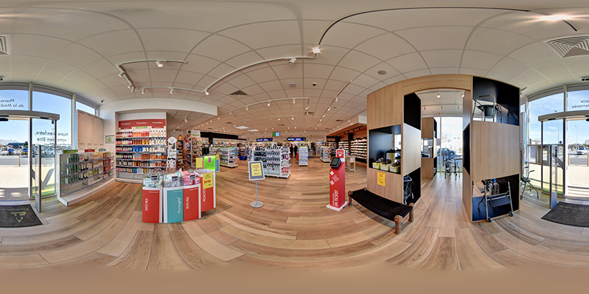 Visite virtuelle 360 de Pharmacie de la Méditerranée - Sérignan