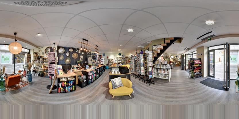 Visite virtuelle 360 de La Maison d'Amandine à Nevers – Boutique de cadeaux – Webvisite