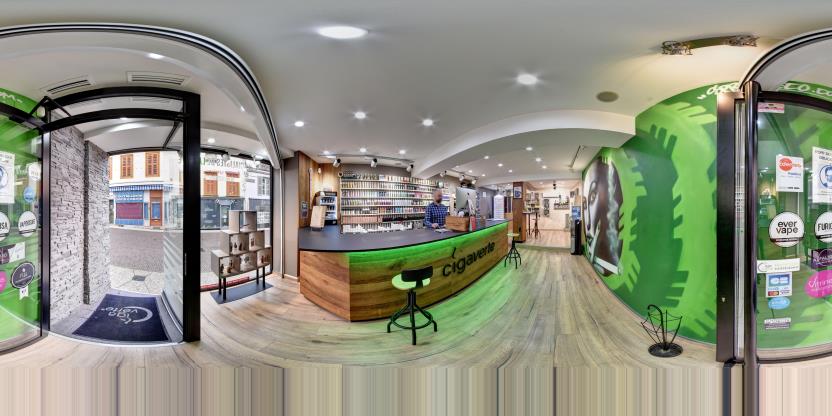 Visite virtuelle 360 de Cigaverte Roanne - Roanne