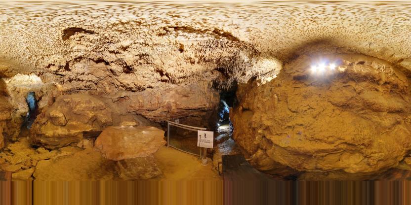 Visite virtuelle 360 de Grotte Célestine a Rauzan - Webvisite