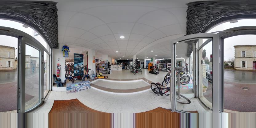 Visite virtuelle 360 de Cycles J Sybiac - Guitres
