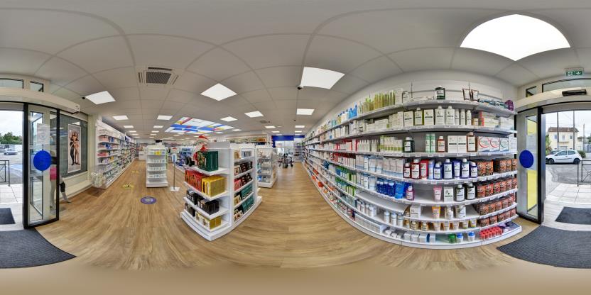 Visite virtuelle 360 de Pharmacie et Parapharmacie du Damier - Montélimar