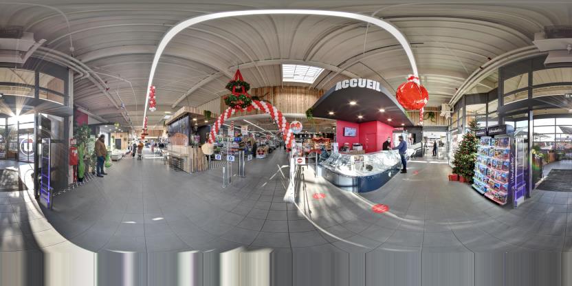 Visite virtuelle 360 de Super U et Drive - Tavaux à Tavaux – Supermarché – Webvisite