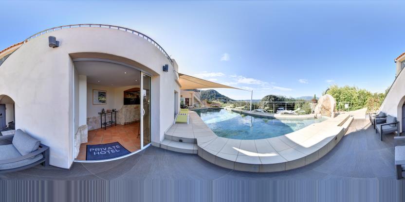 Visite virtuelle 360 de Private Hôtel - Porto-Vecchio