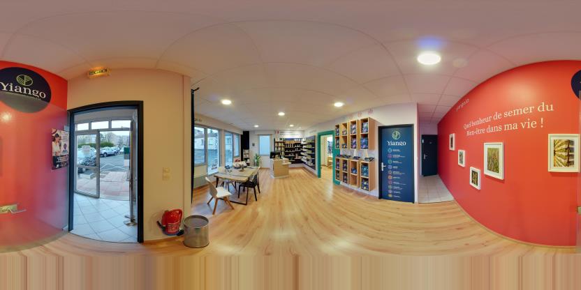 Visite virtuelle 360 de Yiango Store Diététicienne - Aroma - Bressuire
