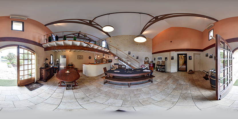 Visite virtuelle 360 de Château Petit Mangot - Saint-Étienne-de-Lisse