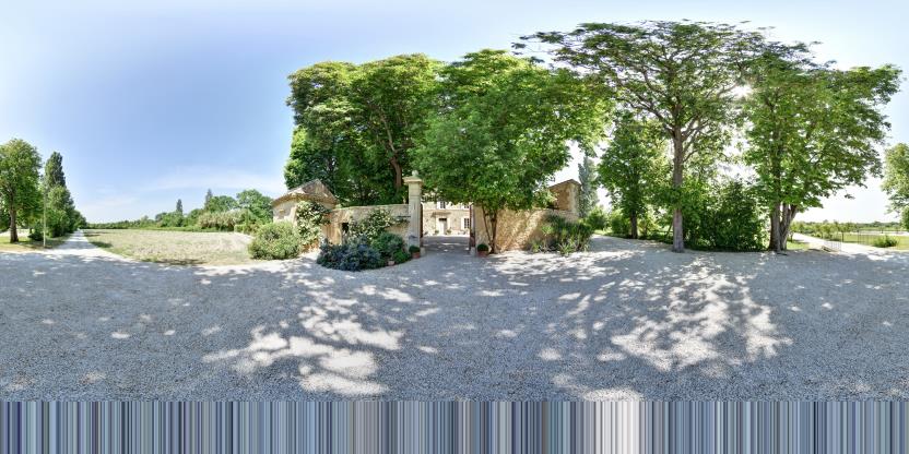 Visite virtuelle 360 de La Moutière à Colonzelle – Chambre d'hôtes – Webvisite