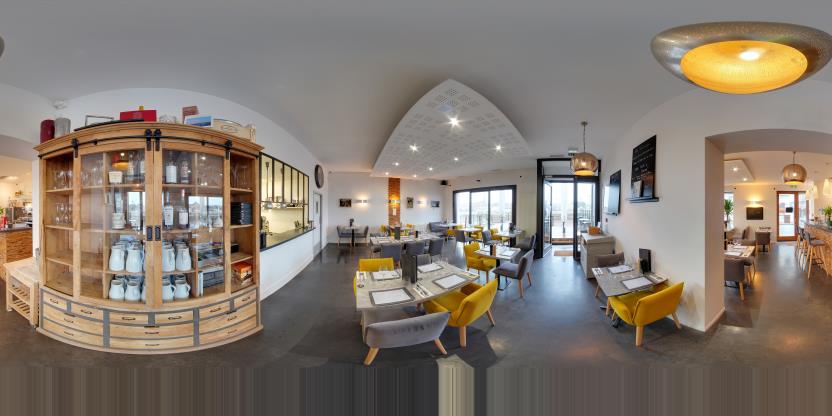 Visite virtuelle 360 de Le Bistro d'en Face a Bergerac - Webvisite