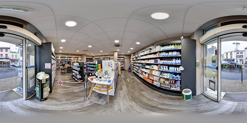 Visite virtuelle 360 de Pharmacie Des Volcans - Saint-Amant-Tallende