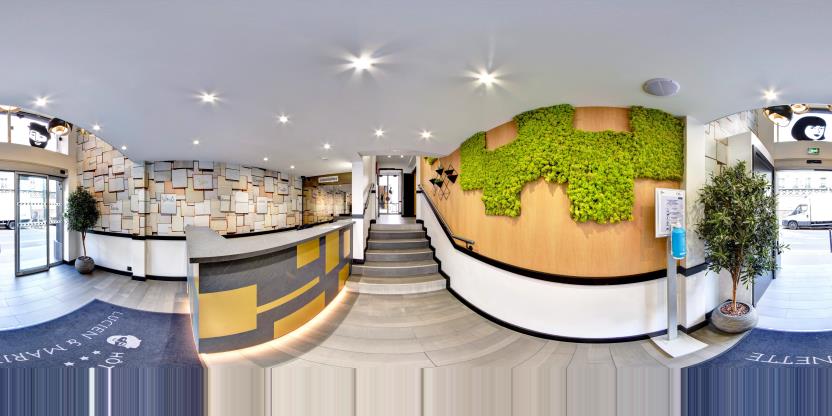 Visite virtuelle 360 de Hôtel Lucien et Marinette - Paris