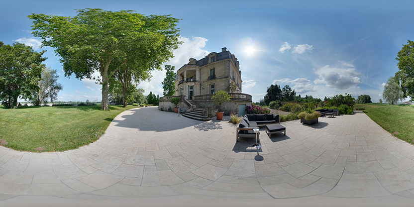 Visite virtuelle 360° de Château Grattequina à Blanquefort – Château – Webvisite