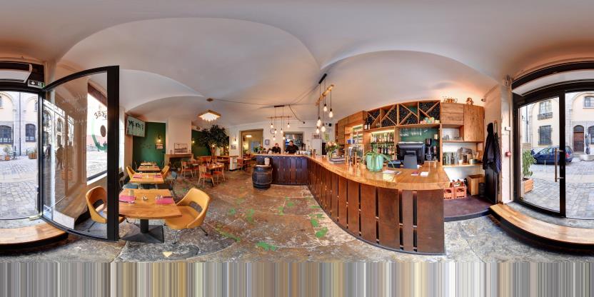 Visite virtuelle 360° de Restaurant La Gâche à Lyon – Restaurant – Webvisite