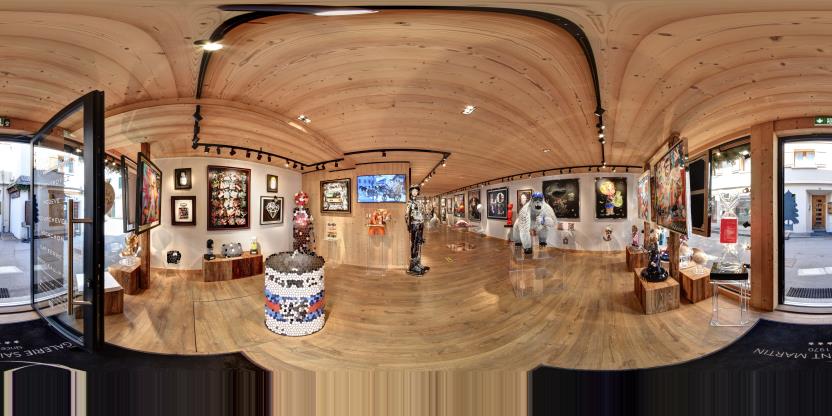 Visite virtuelle 360 de Galerie Saint Martin - Megève