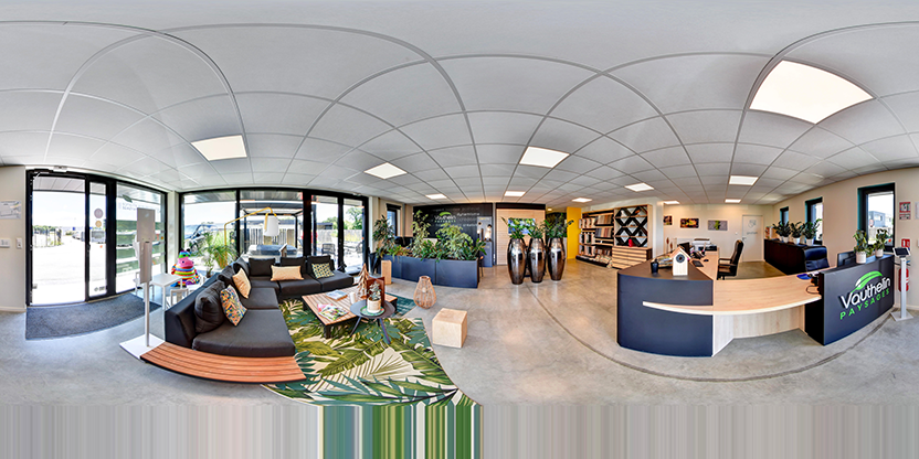 Visite virtuelle 360° de Vauthelin Paysages à Plougastel-Daoulas – Paysagiste – Webvisite