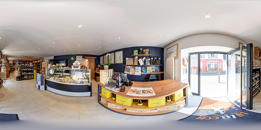 Visite virtuelle 360° de Ty Lu Cru - Pluguffan à Pluguffan – Épicerie fine – Webvisite
