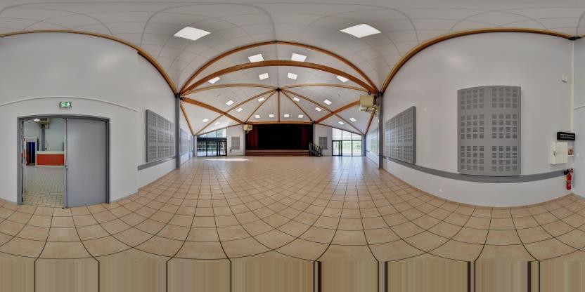 Visite virtuelle 360 de Commune de Magny-sur-Tille - Salle des Fêtes à Magny-sur-Tille – Salle de réception – Webvisite