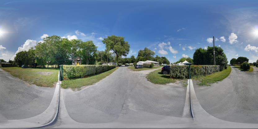 Visite virtuelle 360° de Camping Bois de la Chasse à Semussac – Camping – Webvisite